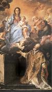 Maratta, Carlo The Madonna and its aparicion to San Felipe Neri Germany oil painting artist